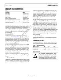 ADP124ARHZ-2.9-R7 Datasheet Page 5