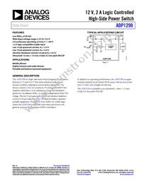 ADP1290ACBZ-R7 Datasheet Cover