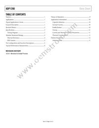 ADP1290ACBZ-R7 Datasheet Page 2