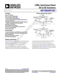 ADP1606ACPZN1.8-R7 Datasheet Cover
