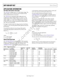 ADP1606ACPZN1.8-R7 Datasheet Page 12