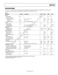ADP1610ARMZ-R7 Datasheet Page 3