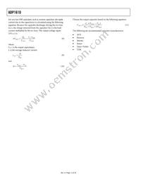 ADP1610ARMZ-R7 Datasheet Page 12