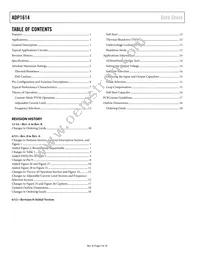ADP1614ACPZ-650-R7 Datasheet Page 2
