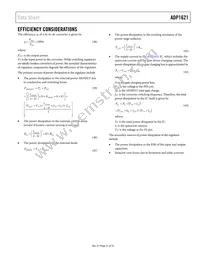 ADP1621ARMZ-R7 Datasheet Page 21