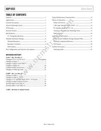 ADP1653ACPZ-R7 Datasheet Page 2