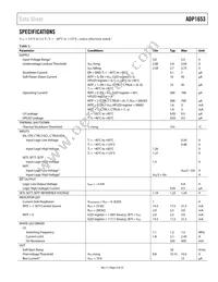 ADP1653ACPZ-R7 Datasheet Page 3