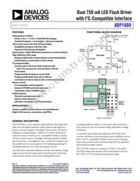 ADP1660ACBZ-R7 Datasheet Cover