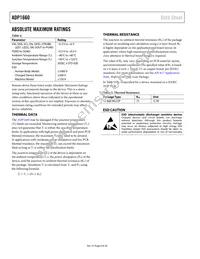 ADP1660ACBZ-R7 Datasheet Page 6