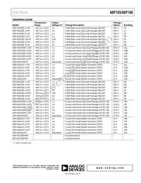 ADP166ACBZ-2.3-R7 Datasheet Page 23