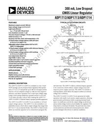 ADP1713AUJZ-0.9-R7 Datasheet Cover