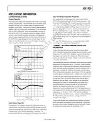 ADP1720ARMZ-5-R7 Datasheet Page 11