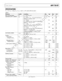 ADP1720TRMZ-EP Datasheet Page 3