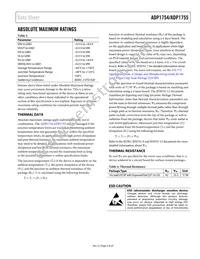 ADP1754ACPZ-1.5-R7 Datasheet Page 5