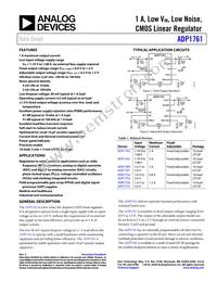 ADP1761ACPZ-1.5-R7 Datasheet Cover