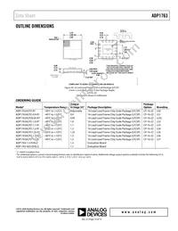 ADP1763ACPZ-1.5-R7 Datasheet Page 19