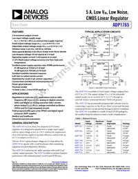 ADP1765ACPZ1.25-R7 Datasheet Cover
