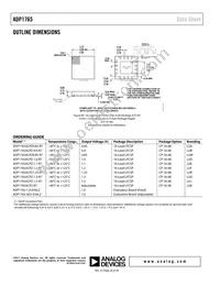 ADP1765ACPZ1.25-R7 Datasheet Page 20