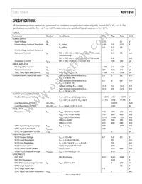 ADP1850ACPZ-R7 Datasheet Page 3