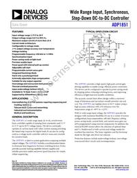 ADP1851ACPZ-R7 Datasheet Cover