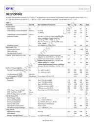 ADP1851ACPZ-R7 Datasheet Page 4