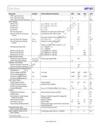 ADP1851ACPZ-R7 Datasheet Page 5