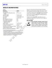 ADP1851ACPZ-R7 Datasheet Page 6