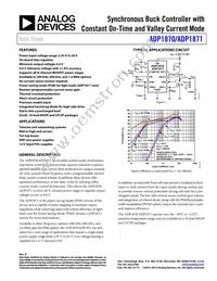 ADP1871ACPZ-0.6-R7 Datasheet Cover