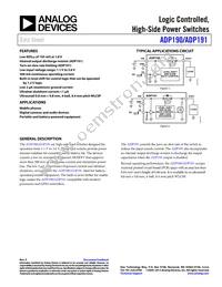 ADP191ACBZ-R7 Cover