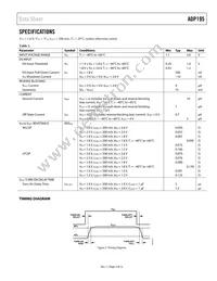 ADP195ACBZ-R7 Datasheet Page 3