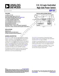 ADP197ACBZ-R7 Datasheet Cover
