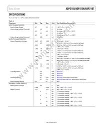 ADP2106ACPZ-1.2-R7 Datasheet Page 5