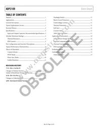 ADP2109ACBZ-1.2-R7 Datasheet Page 2