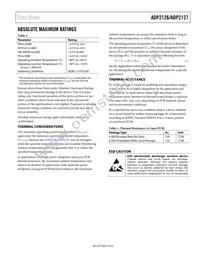 ADP2127ACNZ-1.20R7 Datasheet Page 5