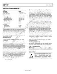 ADP2147ACBZ-150-R7 Datasheet Page 4