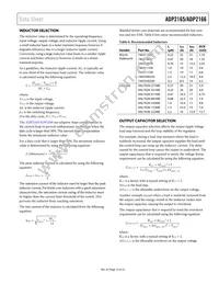 ADP2166ACPZ-2.5-R7 Datasheet Page 15