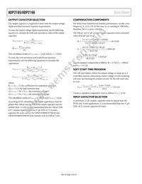 ADP2166ACPZ-2.5-R7 Datasheet Page 18