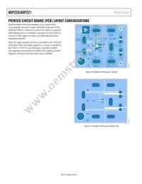 ADP220ACBZ-3033R7 Datasheet Page 16