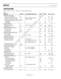 ADP2323ACPZ-R7 Datasheet Page 4