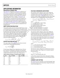 ADP2325ACPZ-R7 Datasheet Page 20