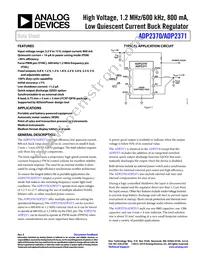 ADP2370ACPZ-R2 Datasheet Cover