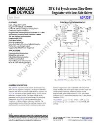 ADP2381AREZ-R7 Datasheet Cover