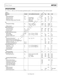 ADP2381AREZ-R7 Datasheet Page 3