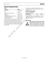 ADP2381AREZ-R7 Datasheet Page 5