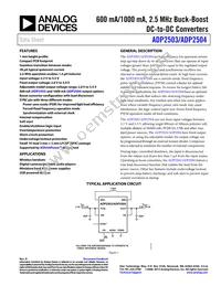 ADP2503ACPZ-2.8-R7 Datasheet Cover