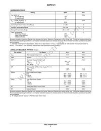 ADP3121JCPZ-RL Datasheet Page 3