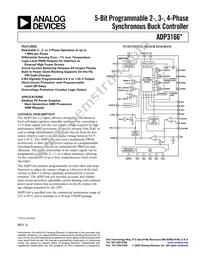 ADP3166JRUZ-REEL Datasheet Cover