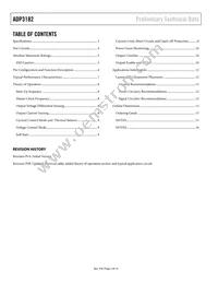 ADP3182JRQZ-REEL Datasheet Page 2