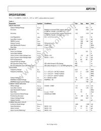 ADP3194JRUZ-RL Datasheet Page 3