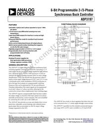 ADP3197JCPZ-RL Cover